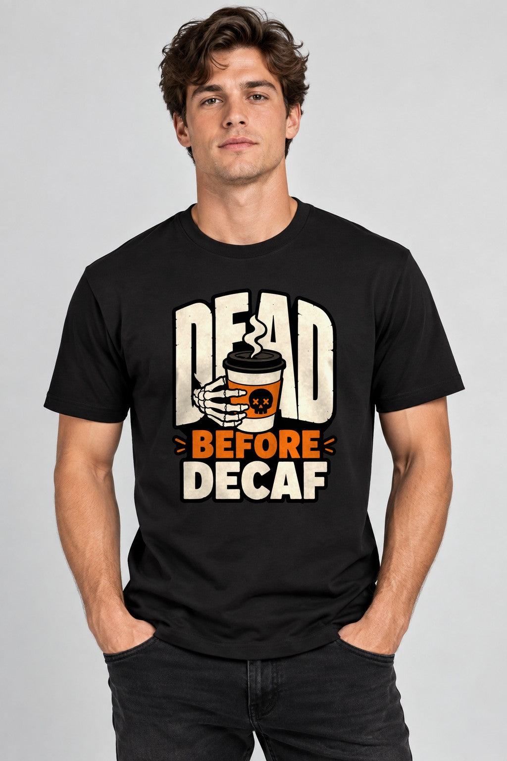 Dead Before Decaf - Black