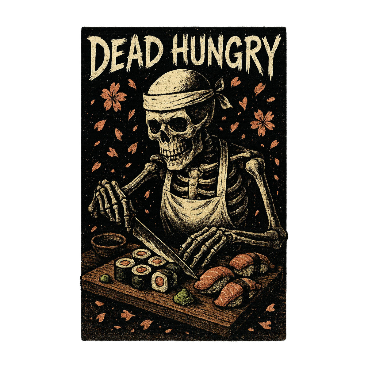 Dead Hungry Skeleton Sushi