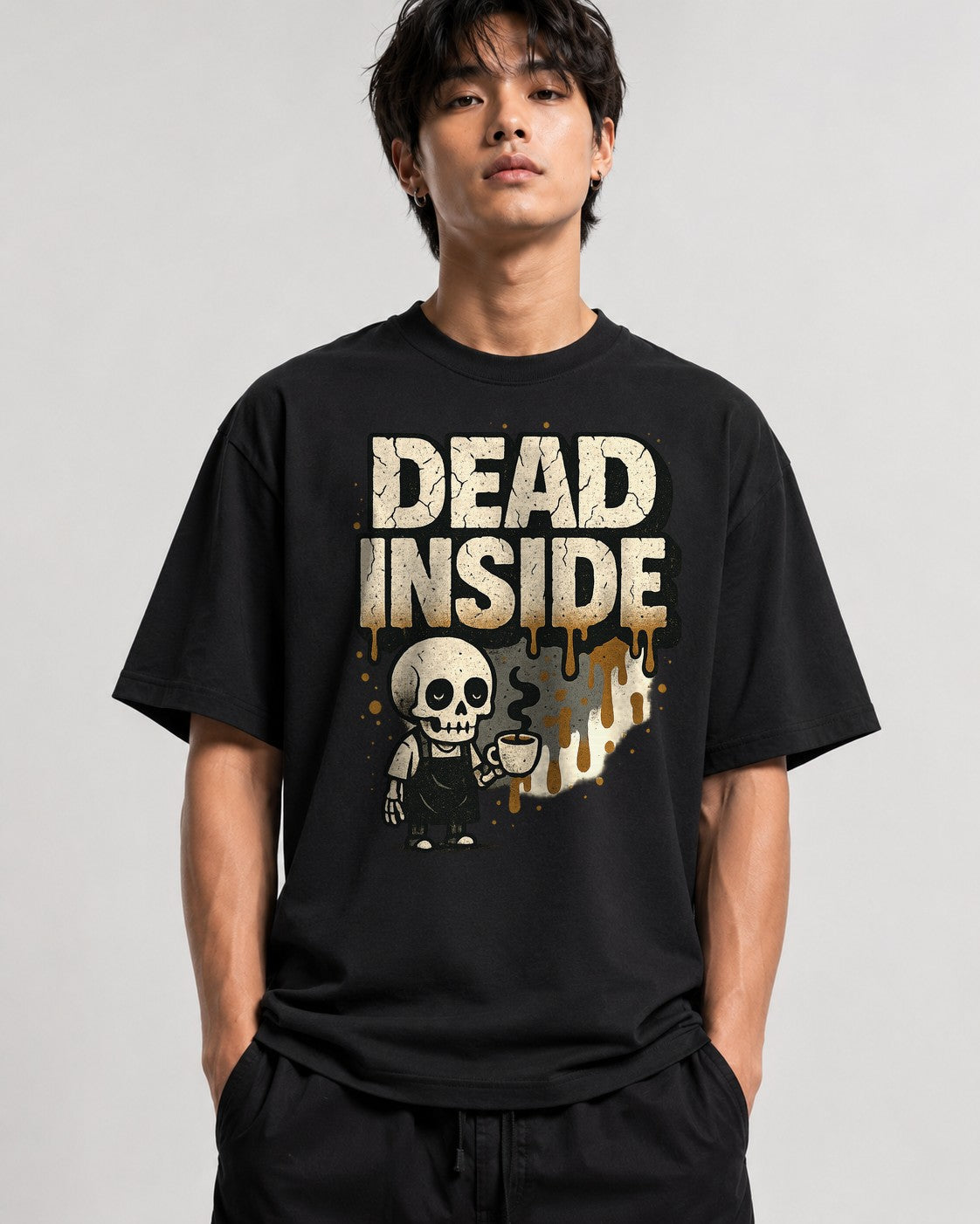Dead Inside Barista - Black