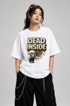 Dead Inside Barista - White