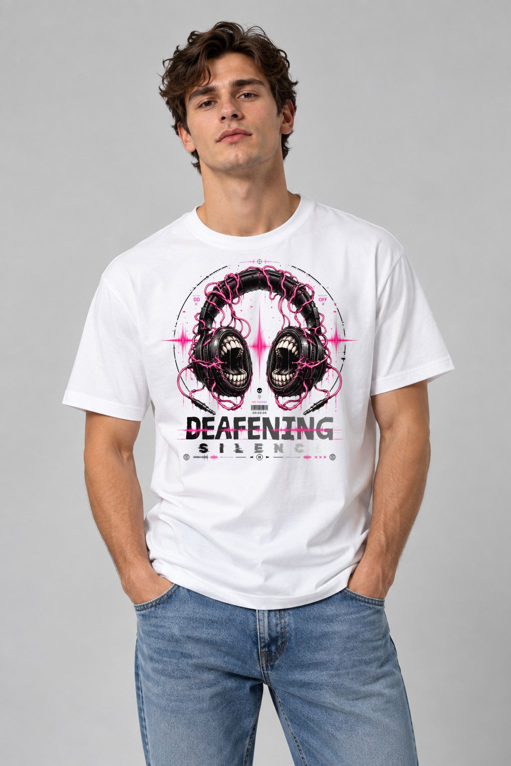 Deafening Silence - White