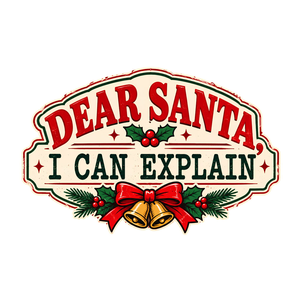 Dear Santa I Can Explain
