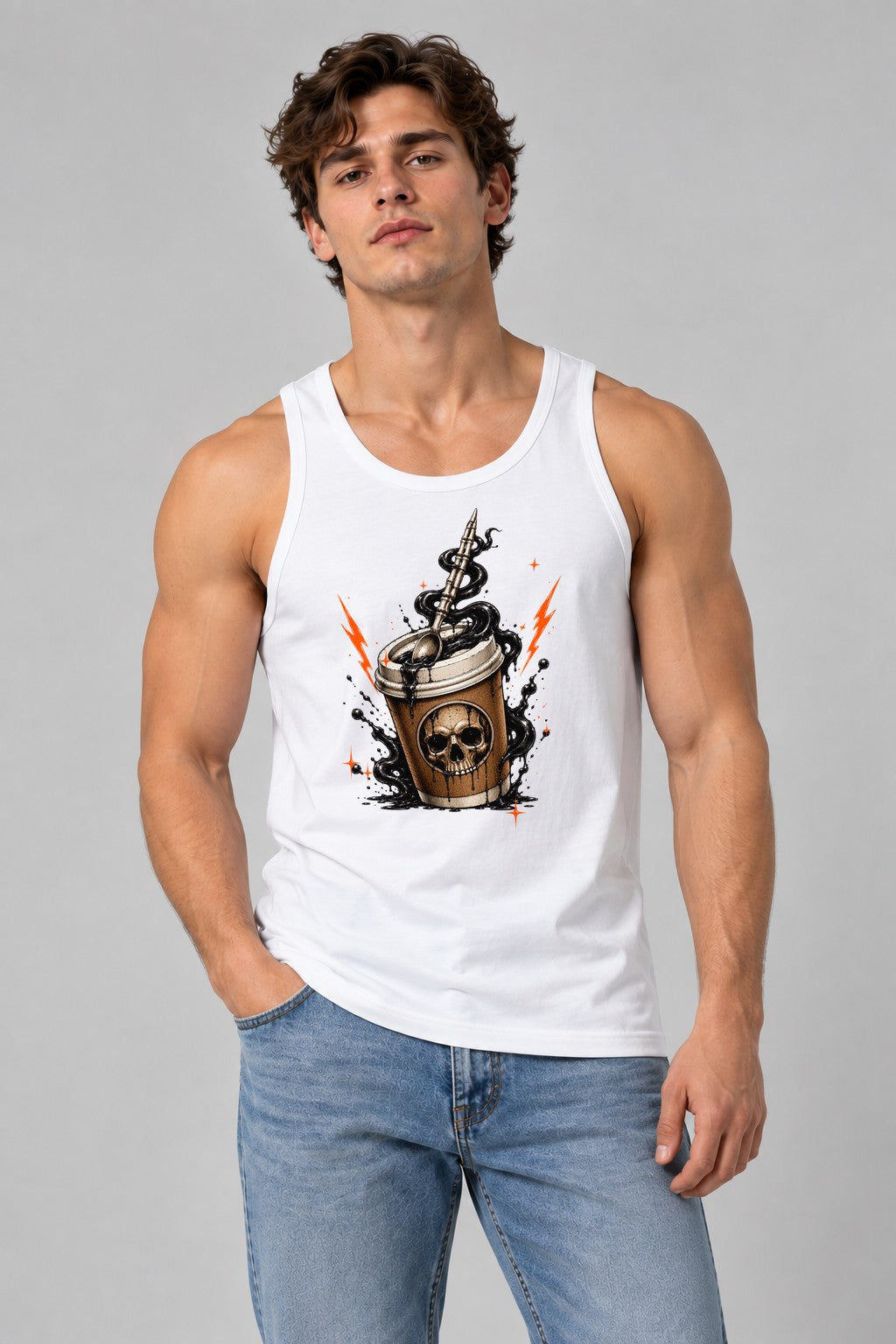 Death Brew Coffee - White
