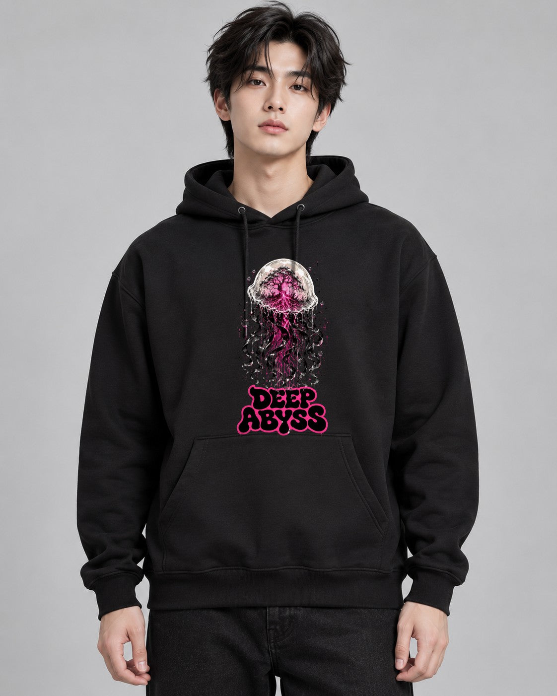 Deep Abyss Jellyfish - Black