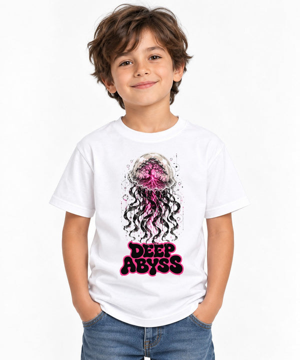 Deep Abyss Jellyfish - White
