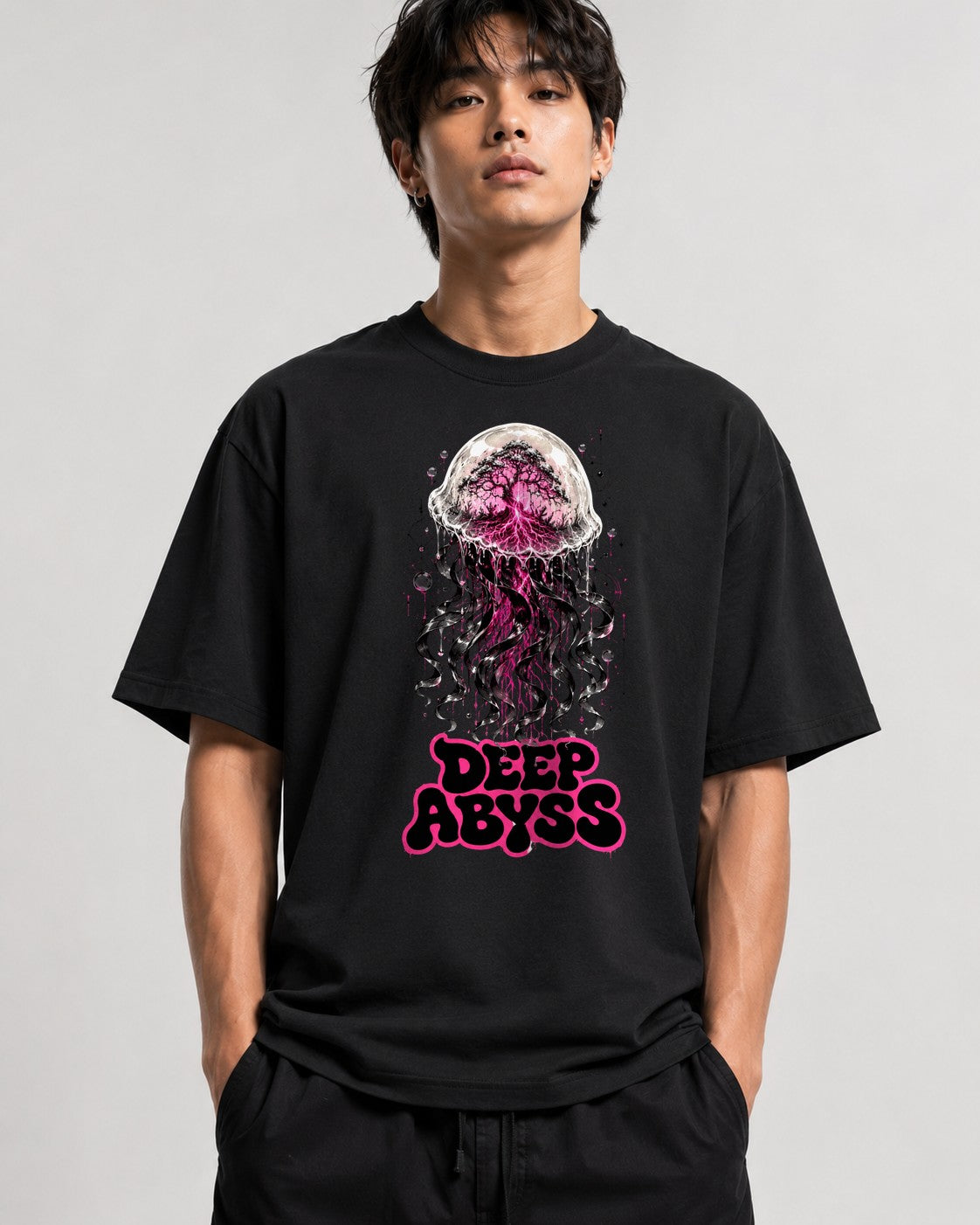 Deep Abyss Jellyfish - Black