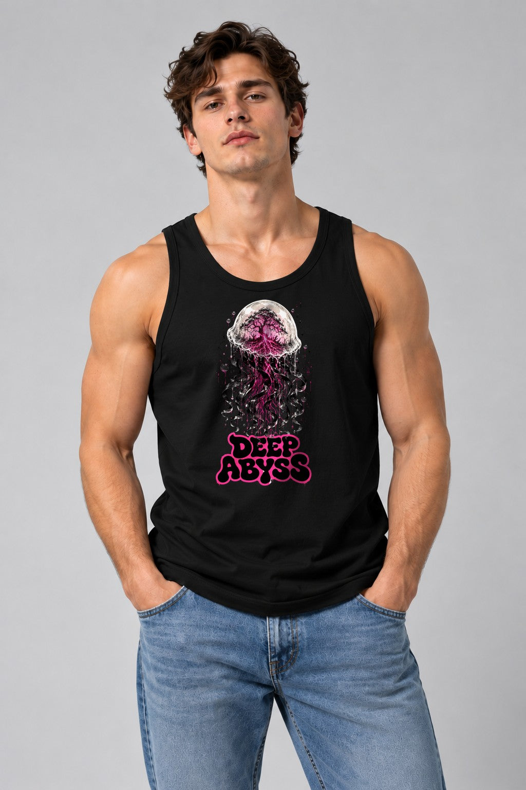Deep Abyss Jellyfish - Black