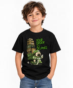 Delayed Delivery Pug Shirt - Funny Meme Graphic Tee - Black