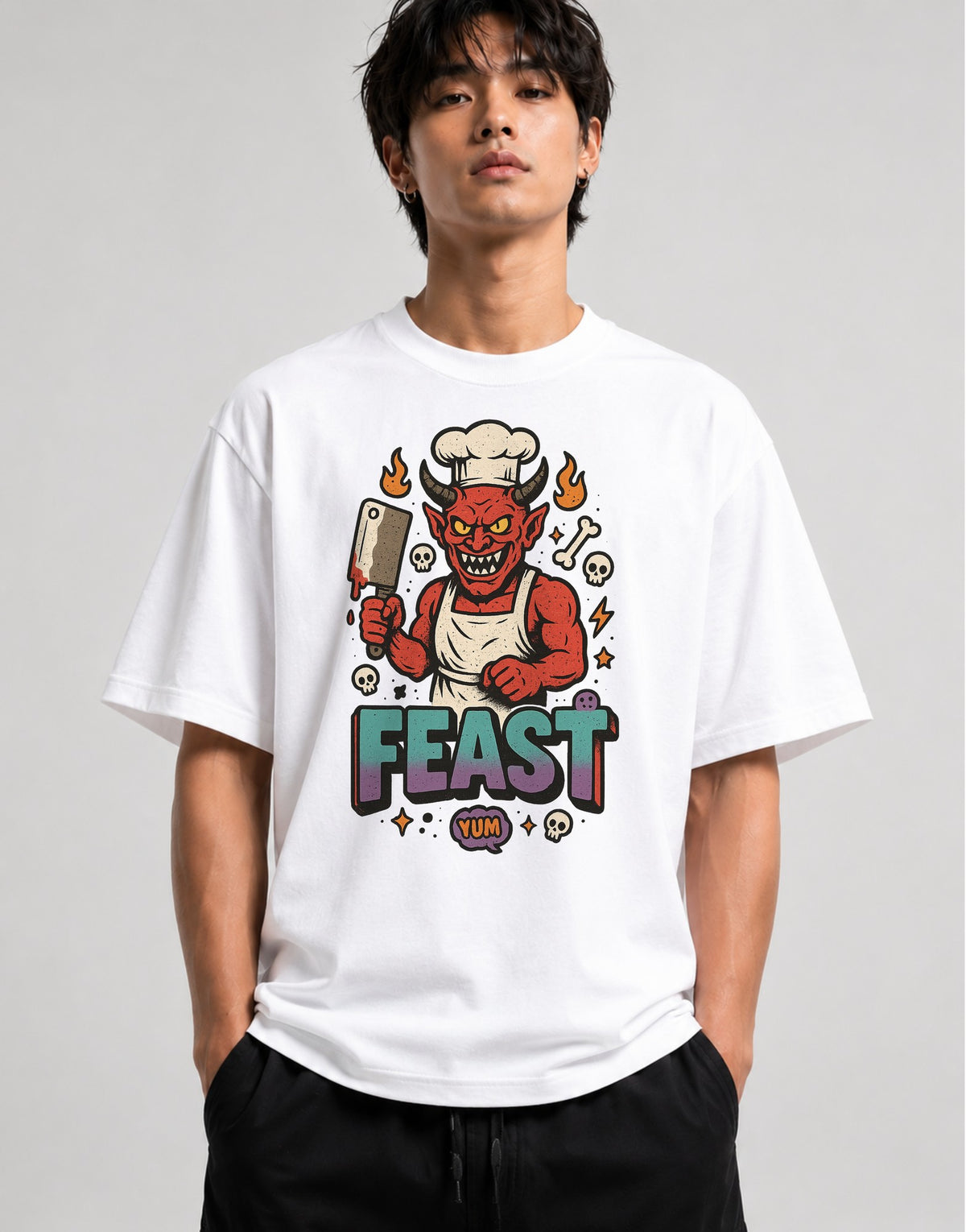 Demon Chef Midnight - White