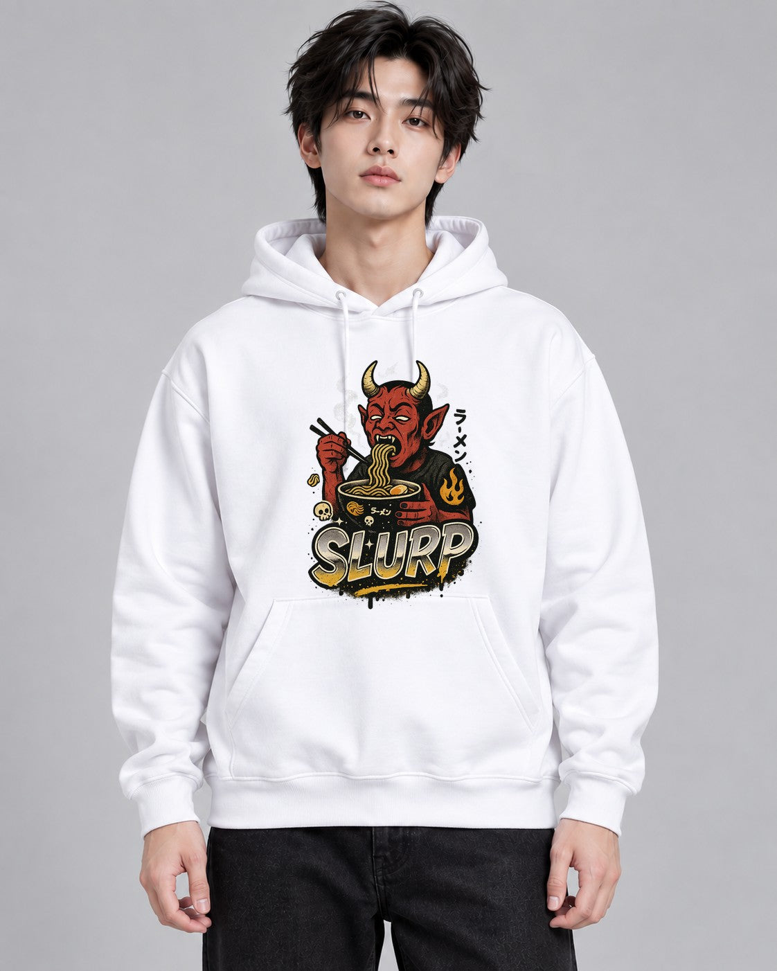 Demon Ramen Slurper - White