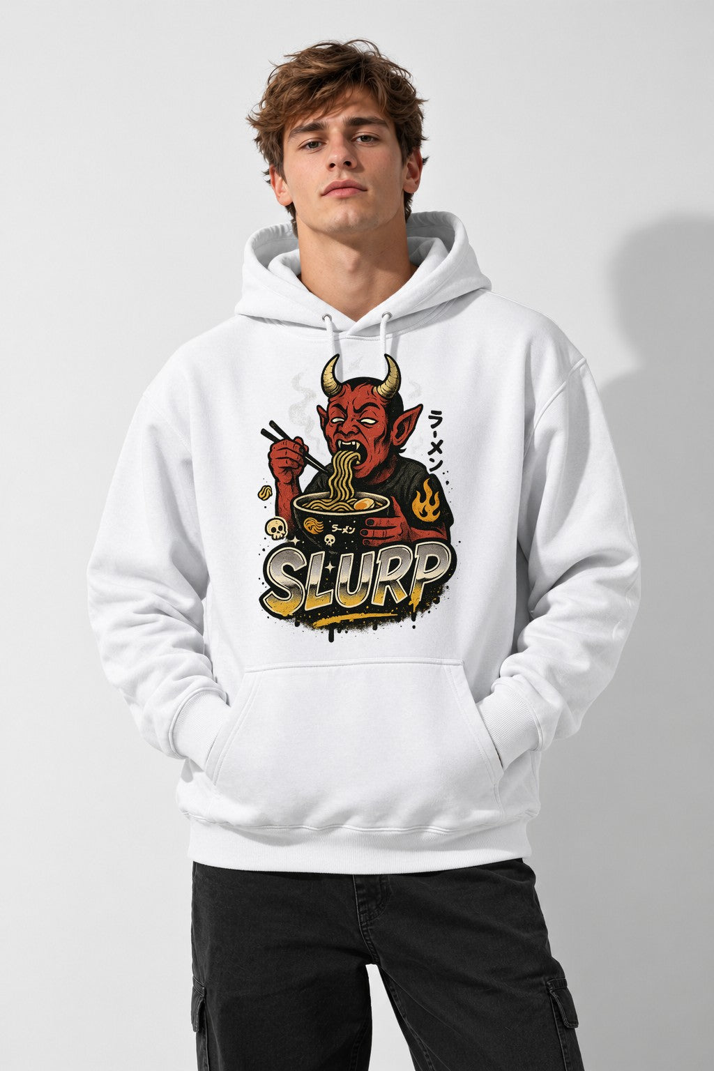 Demon Ramen Slurper - White