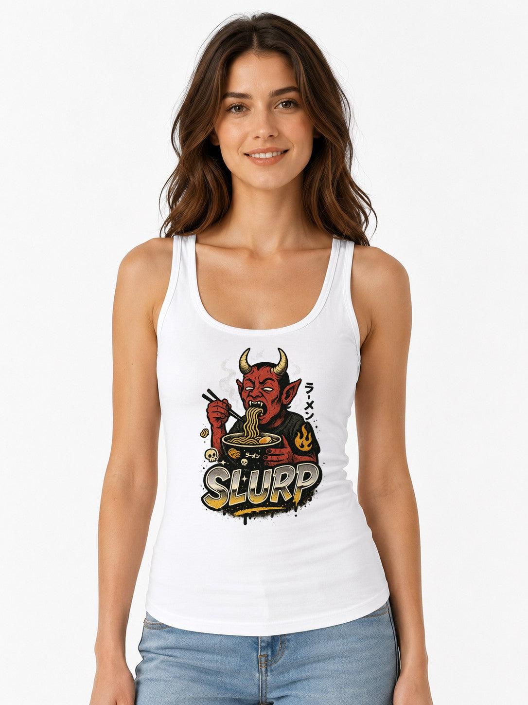 Demon Ramen Slurper - White