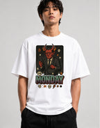 Demon Salaryman Commute - White
