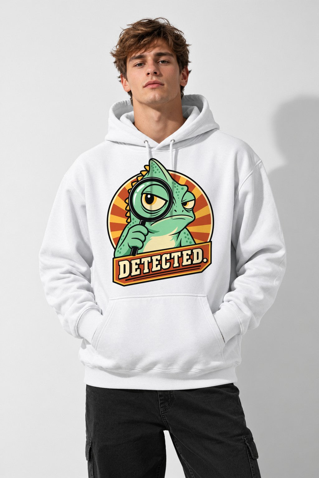 Detective Chameleon - White