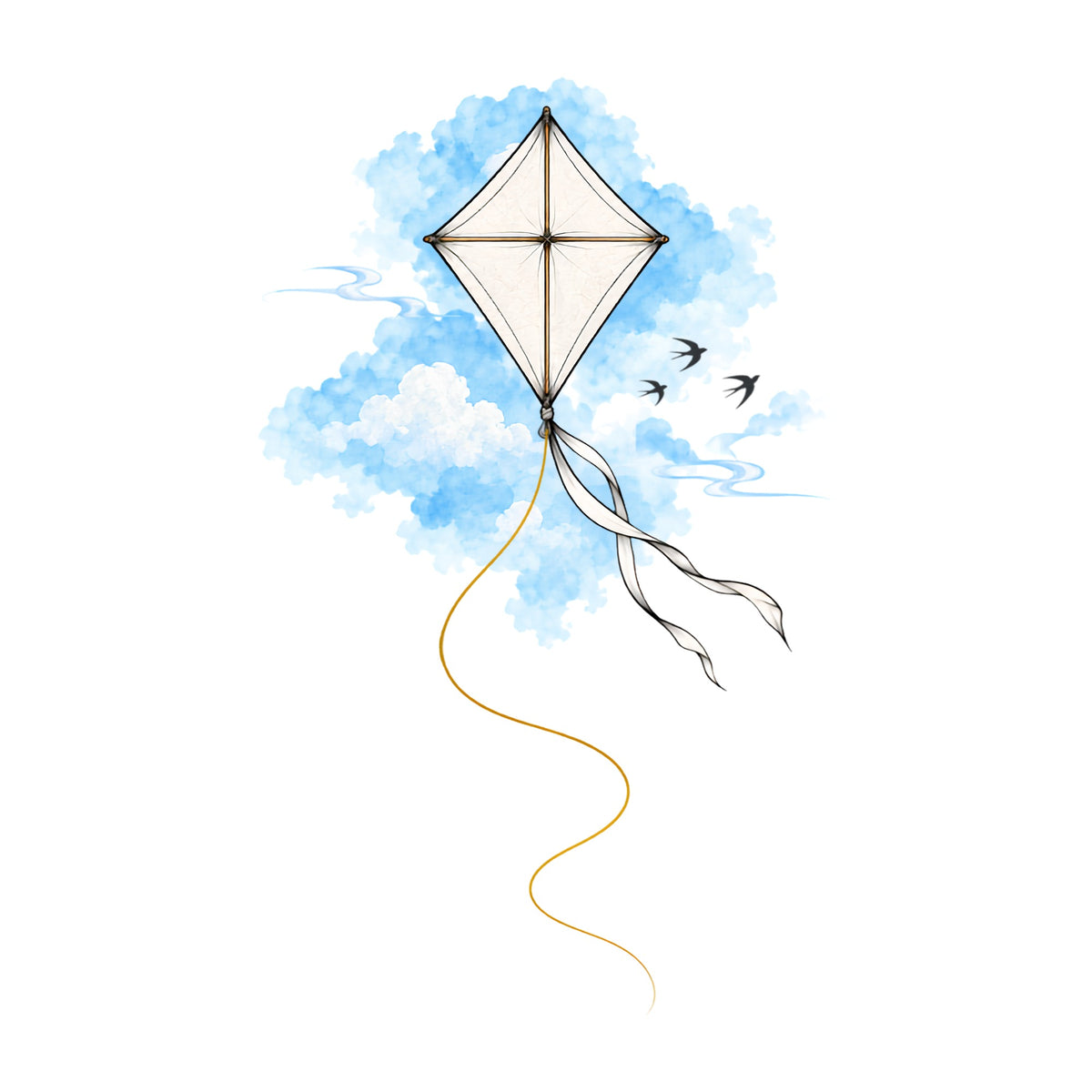 Diamond Kite Sky