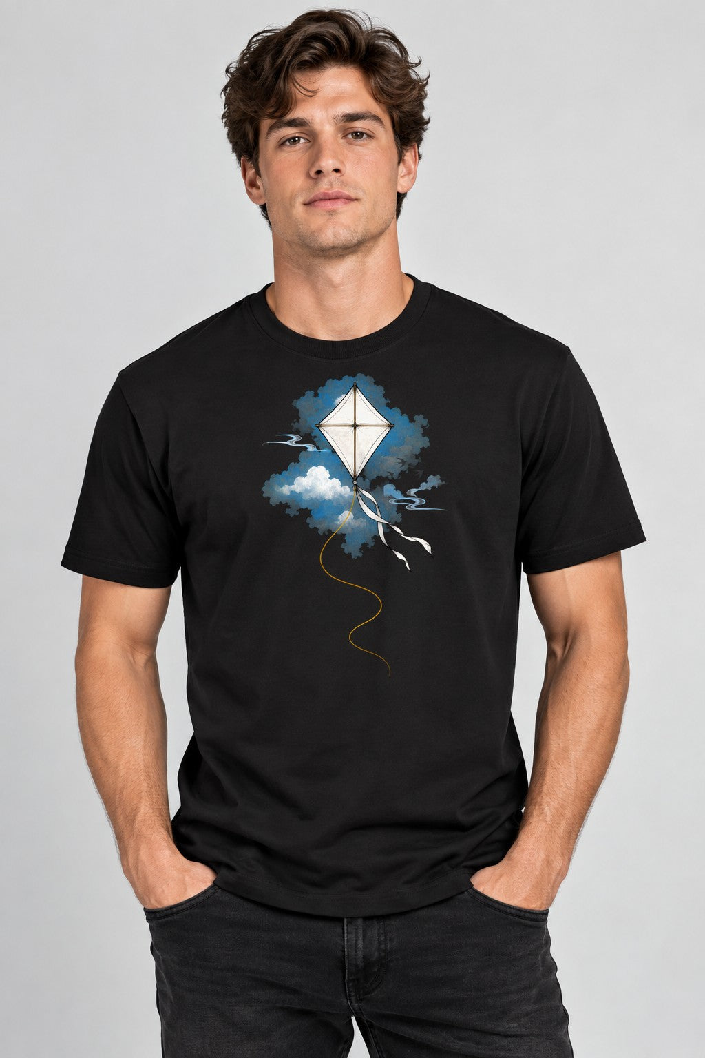 Diamond Kite Sky - Black