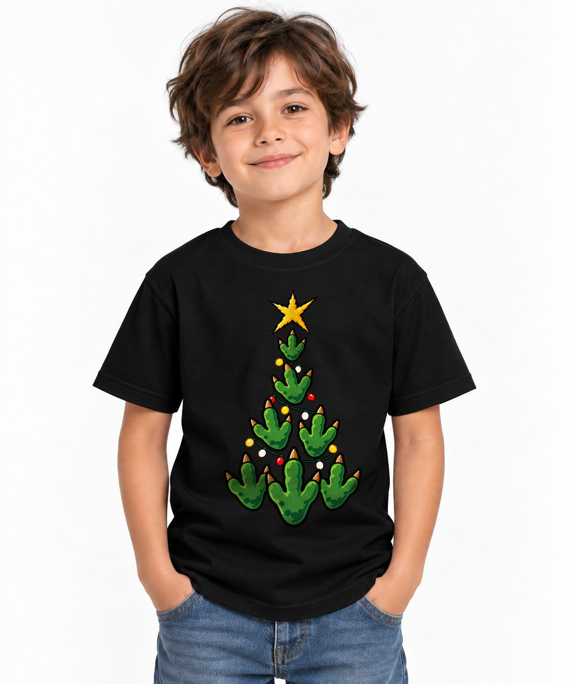 Dino Christmas Tree - Black