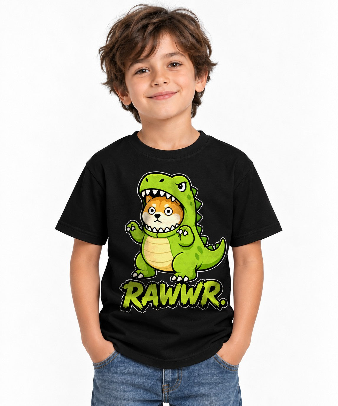 Dinosaur Dog Costume - Black