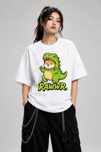 Dinosaur Dog Costume - White