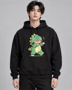 Dinosaur Onesie Kid - Black