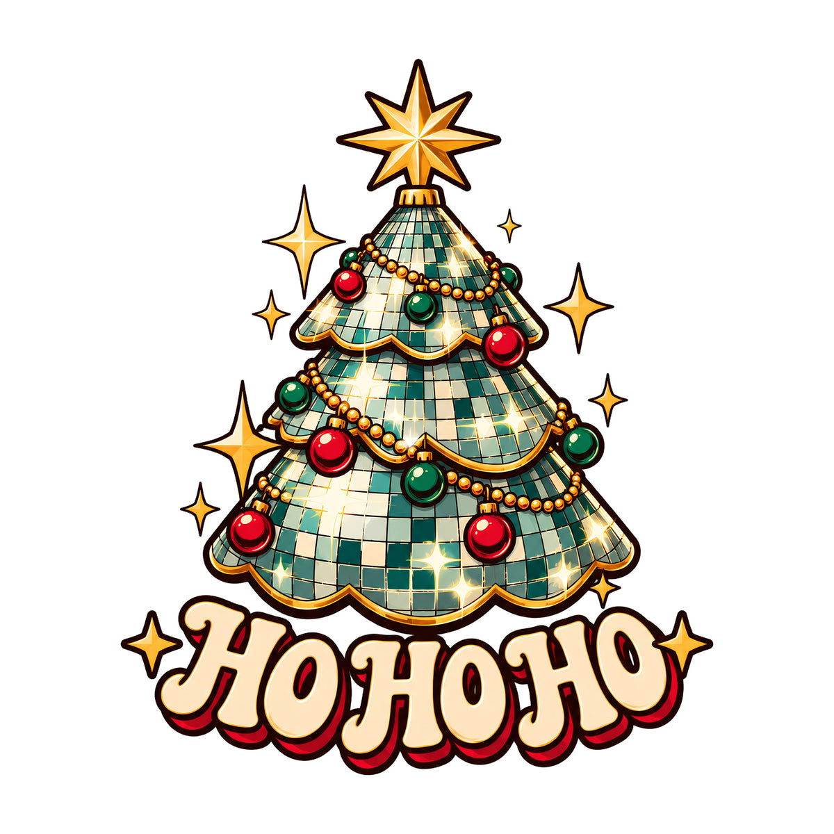 Disco Ball Christmas Tree