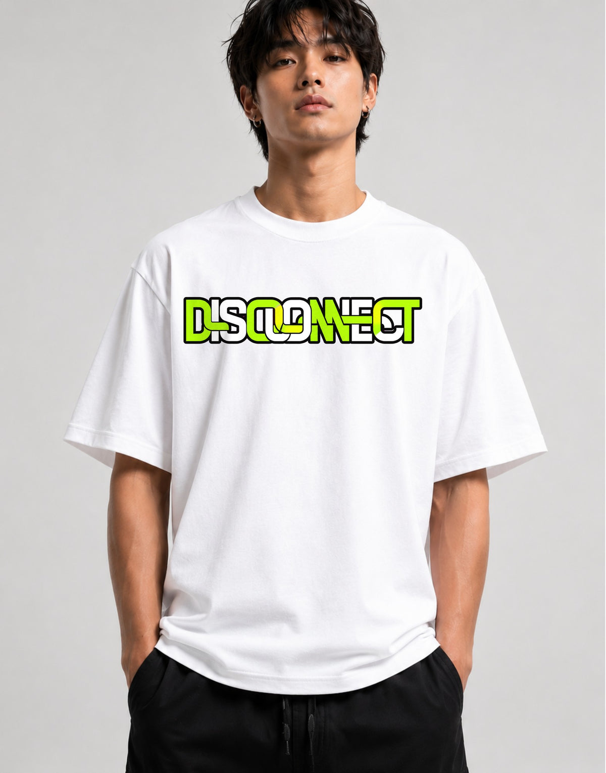 Disconnect Ribbon Wire Modern Cyberp - White