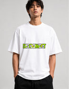 Disconnect Typography Graphic Tee - Bold Statement Design - White