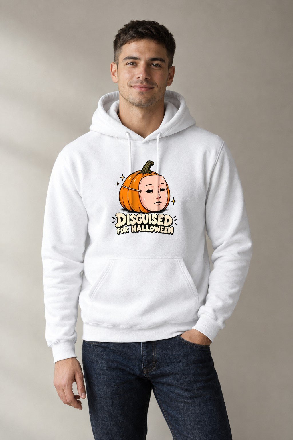 Disguised For Halloween - White