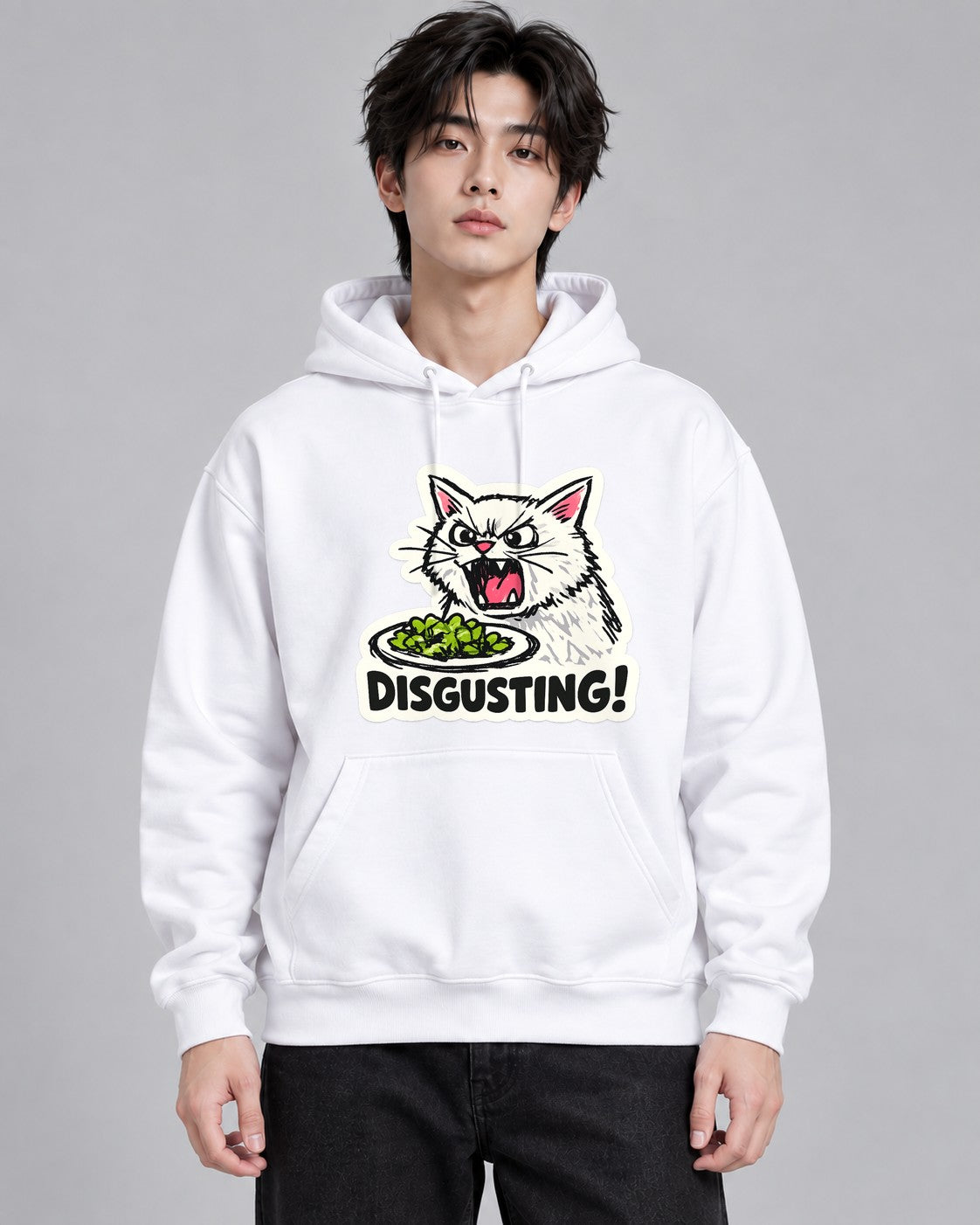 Disgusting Cat Salad - White