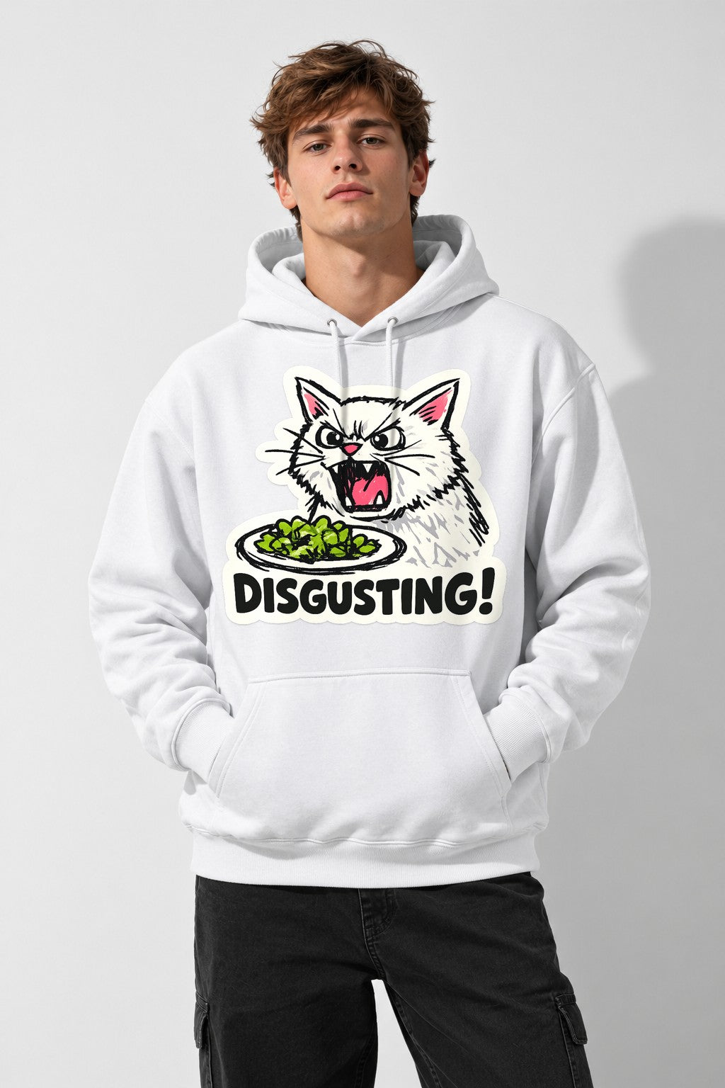 Disgusting Cat Salad - White