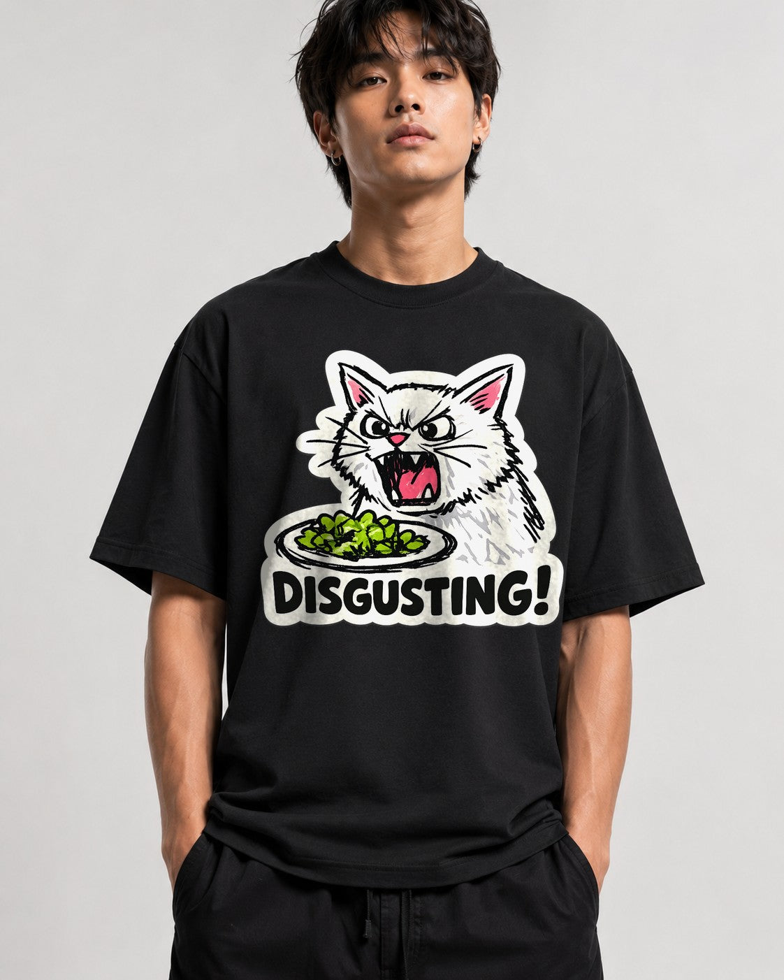 Disgusting Cat Salad - Black