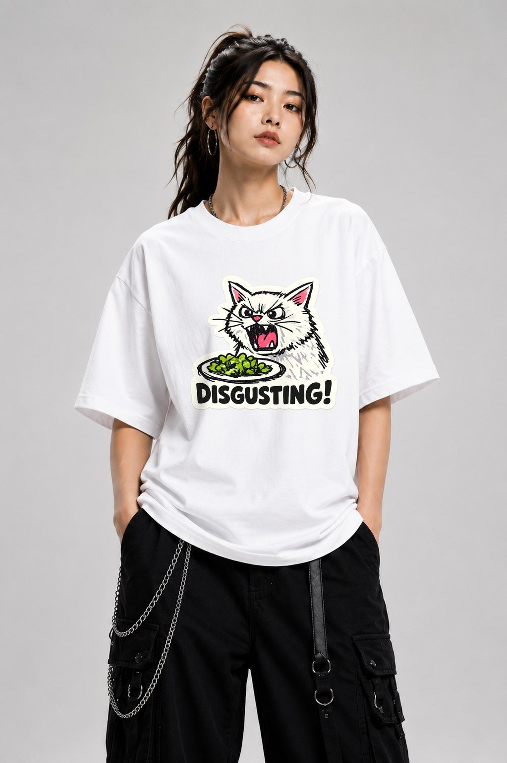 Disgusting Cat Salad - White