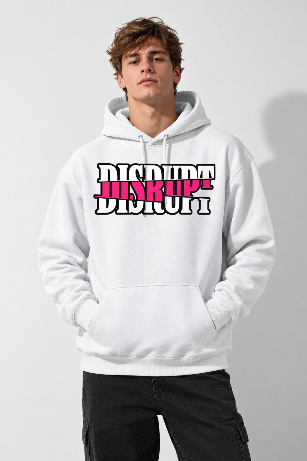 Disrupt Mashup - White