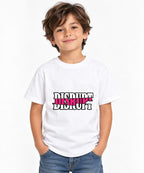 Disrupt Mashup Graphic Tee Bold Statement Street Style - White