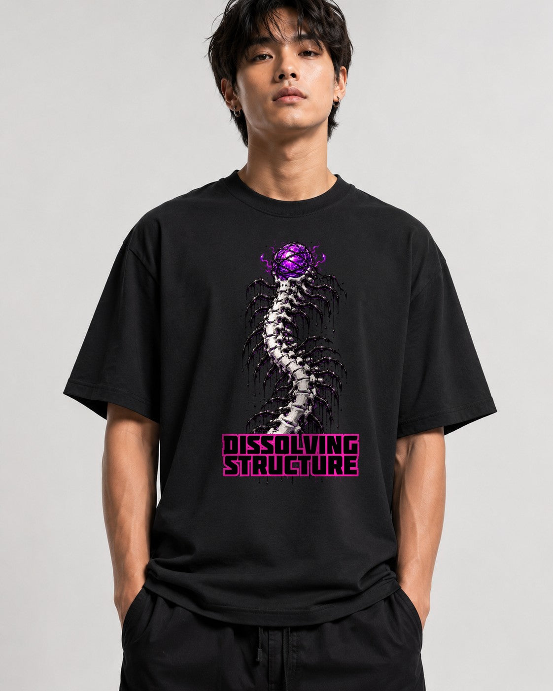 Dissolving Structure - Black