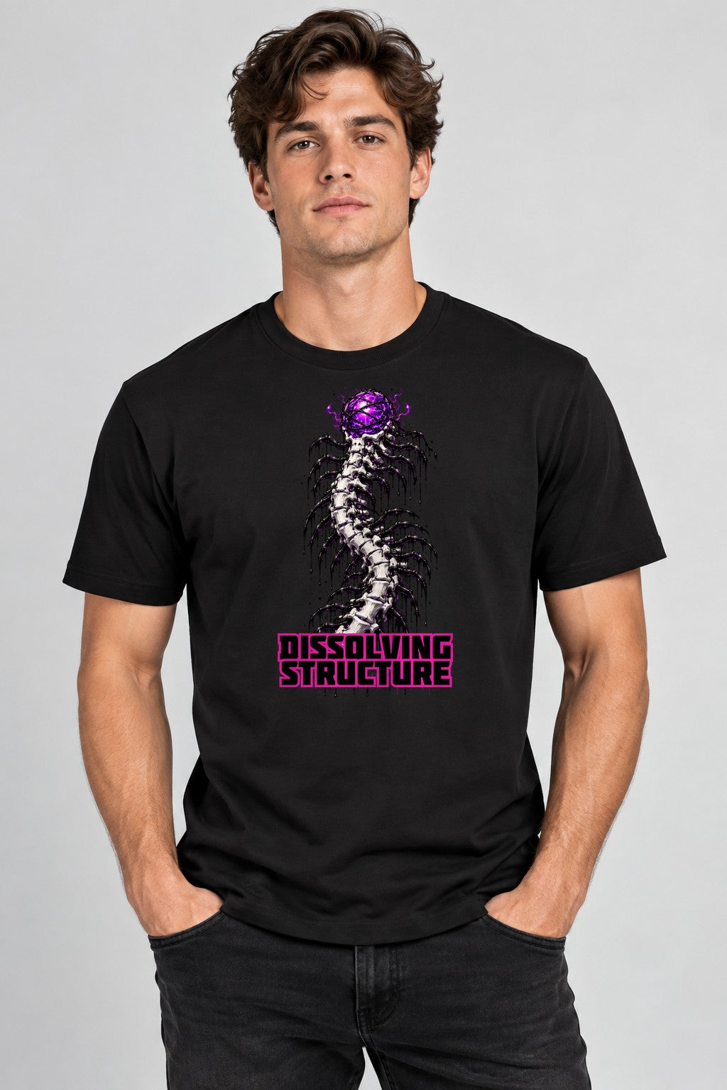 Dissolving Structure - Black