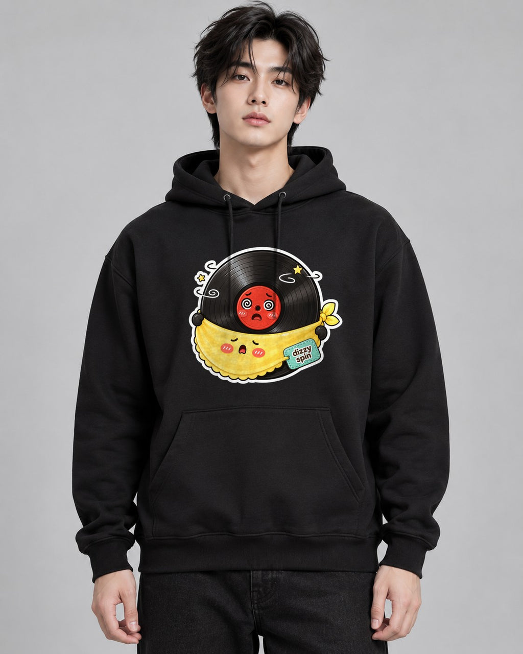 Dizzy Vinyl Record - Black