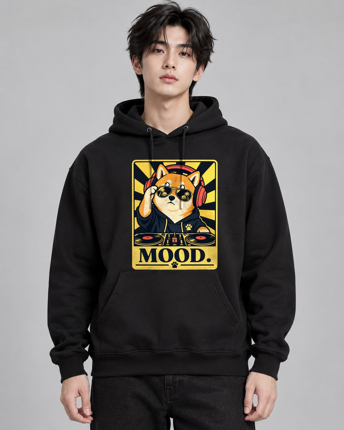 DJ Shiba Mood - Black