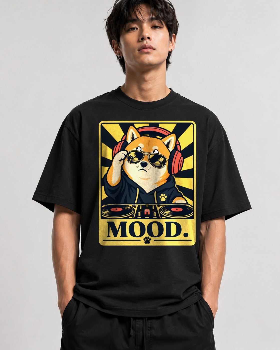DJ Shiba Mood - Black