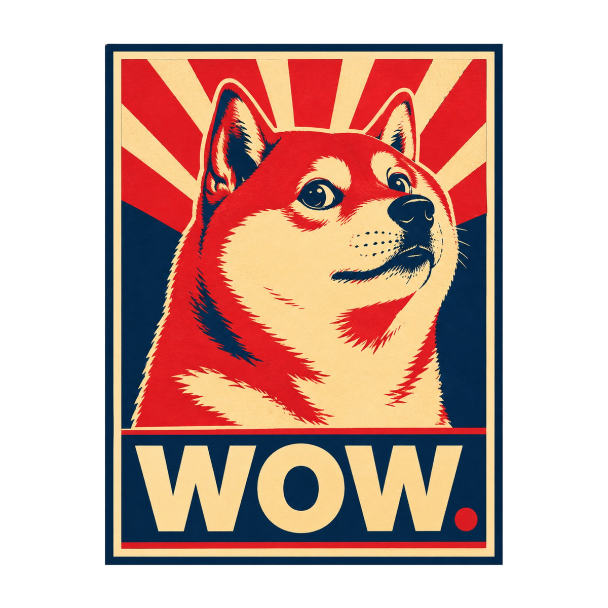 Doge Wow Poster