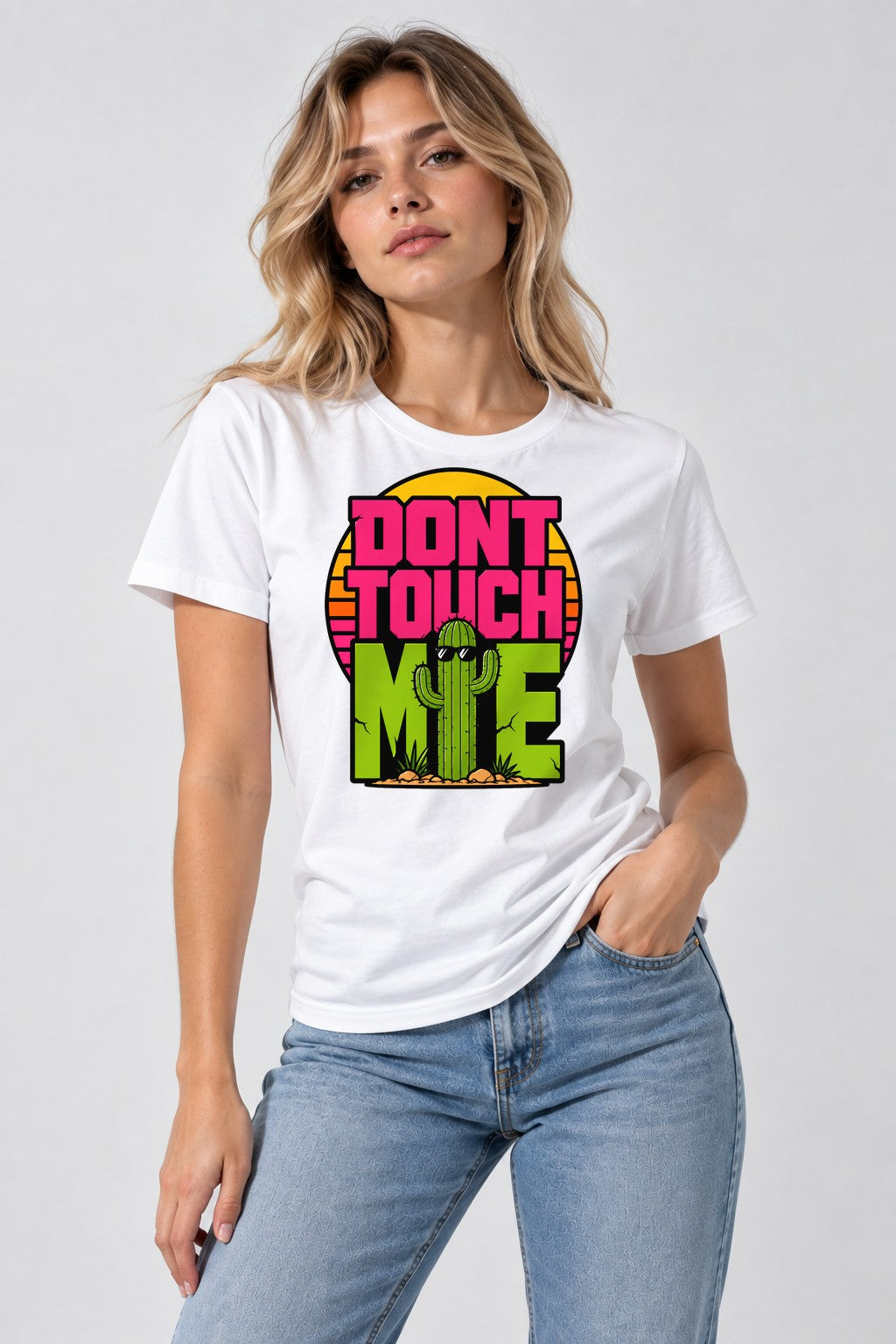 Don't Touch Me - White