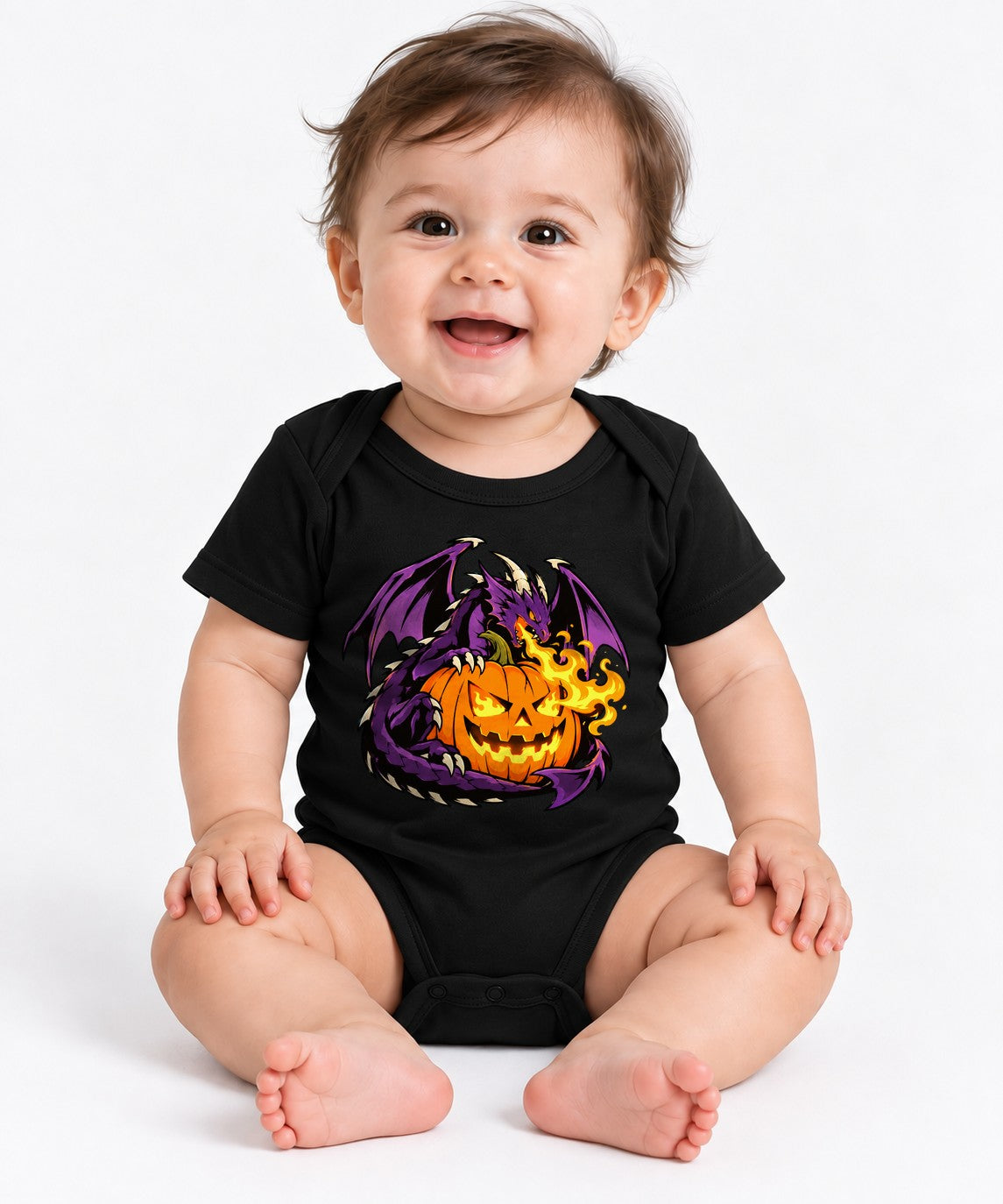 Dragon Guardian Pumpkin - Black