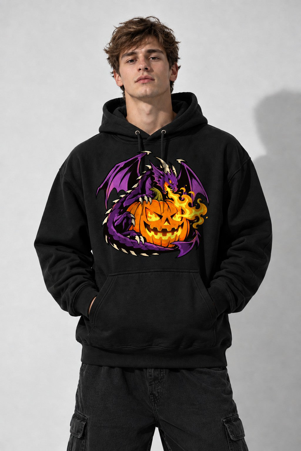 Dragon Guardian Pumpkin - Black