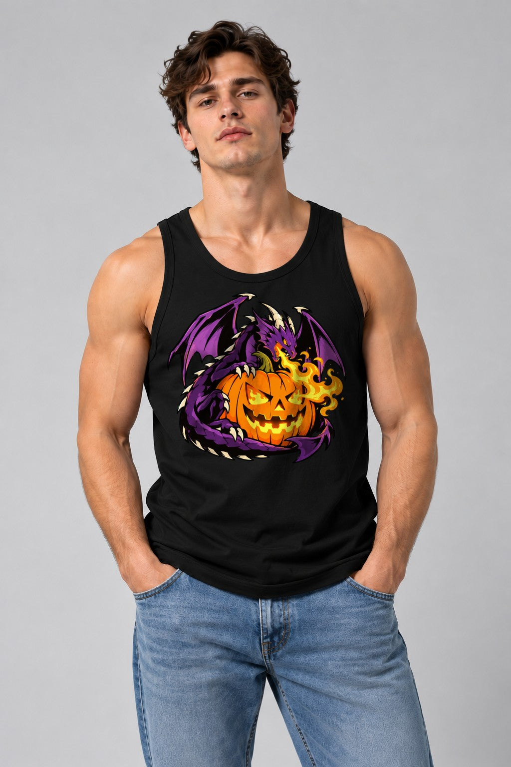 Dragon Guardian Pumpkin - Black