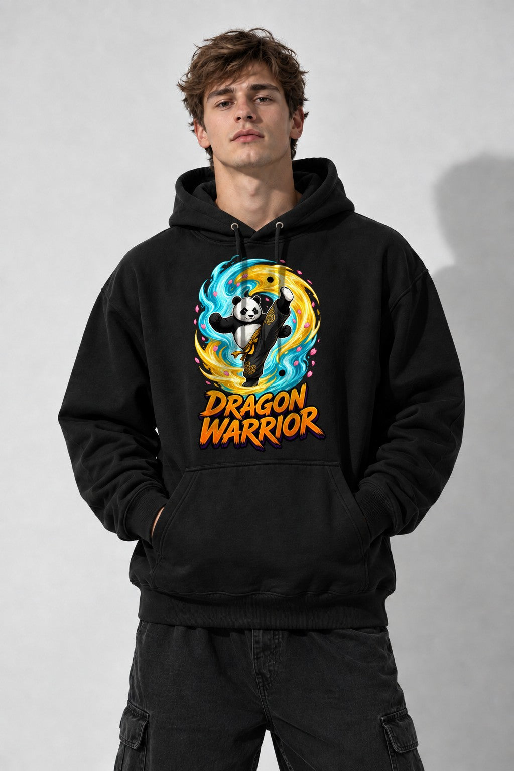 Dragon Warrior Panda - Black