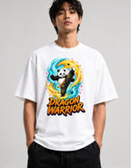 Dragon Warrior Panda - White