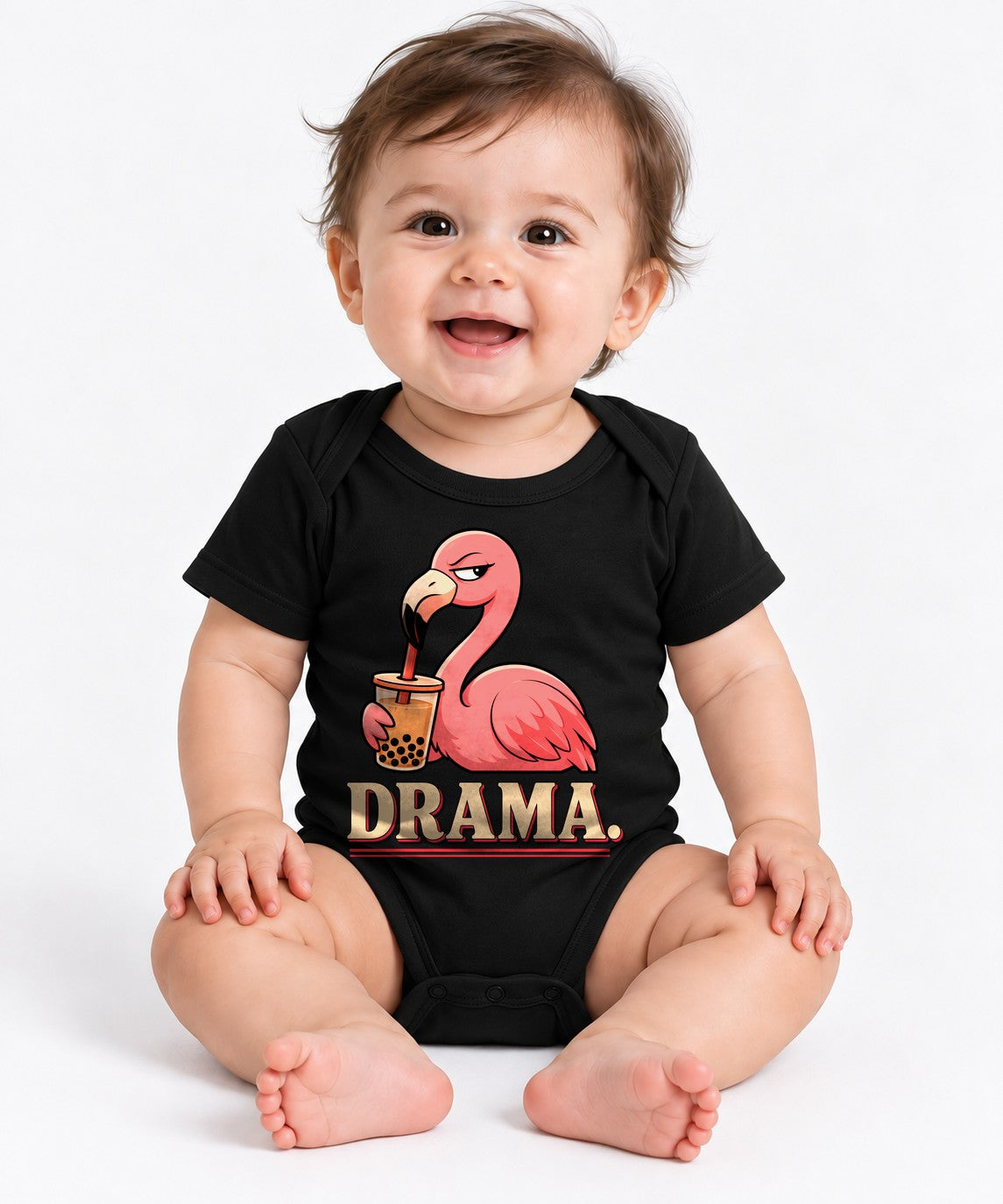 Drama Boba Flamingo - Black