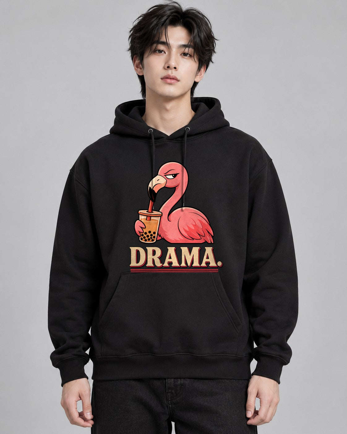 Drama Boba Flamingo - Black