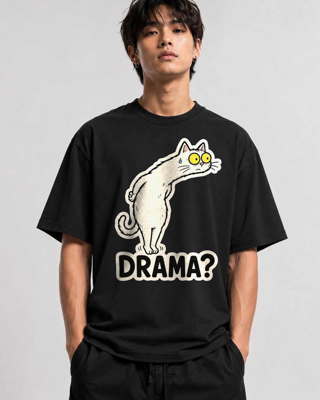 Drama Cat - Black
