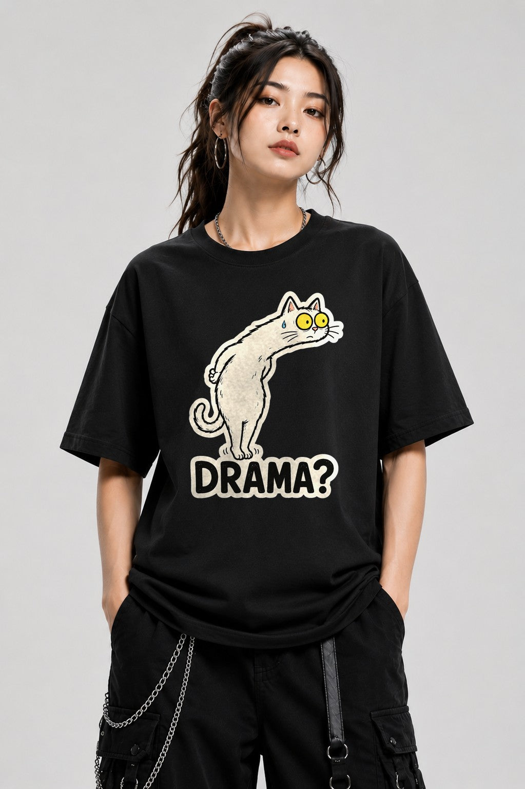 Drama Cat - Black